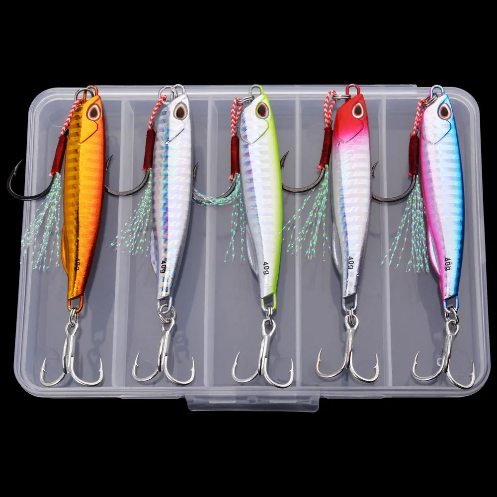 Jigs de Metal Aorace – Señuelo para trolling y jigging de lubina - imagen 3