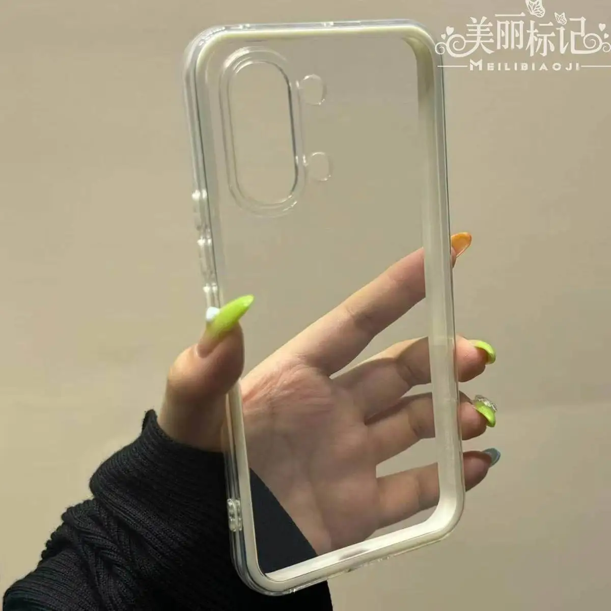Für POCO X8 Pro/X8 Pro Max: Hochwertige 2-in-1-Silikonhülle, transparent, mit mattierter Oberfläche, weiche Schutzhülle für POCO X8 Pro MAX, hautfreundlich. – Detail 5