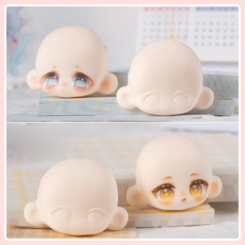 Face Mold Set Collection Q-version Stone Plastic Ultra-Light Clay Handcrafted DIY Soft Clay Beginner's Super Easy-to-Draw Model