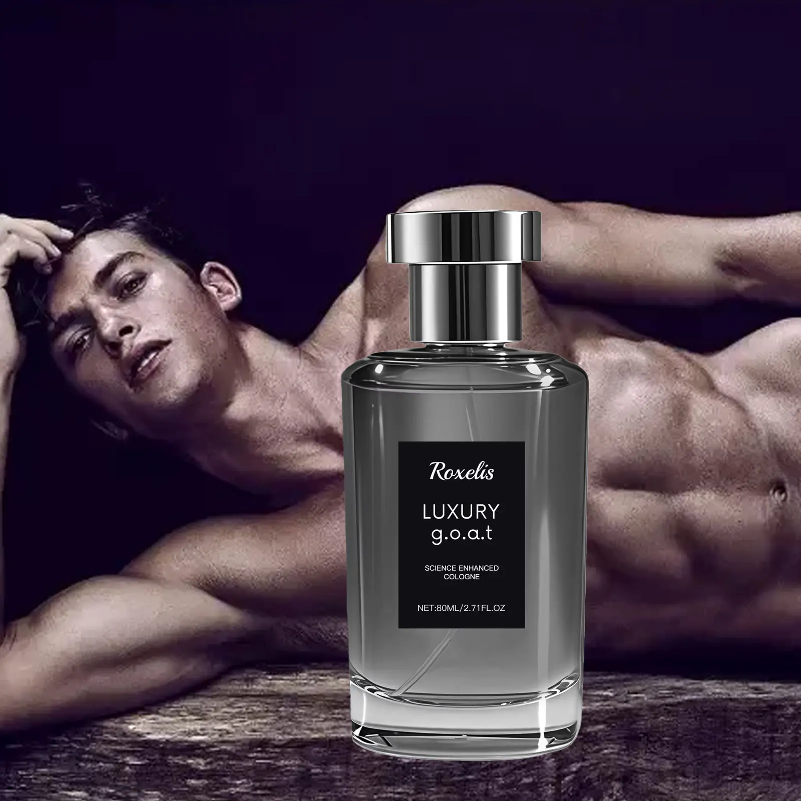 

80ml Men's Perfume Natural Fresh Fragrance Long Lasting Light Scent Elegant Cologne for Dating Daily Life Increase Confidence
