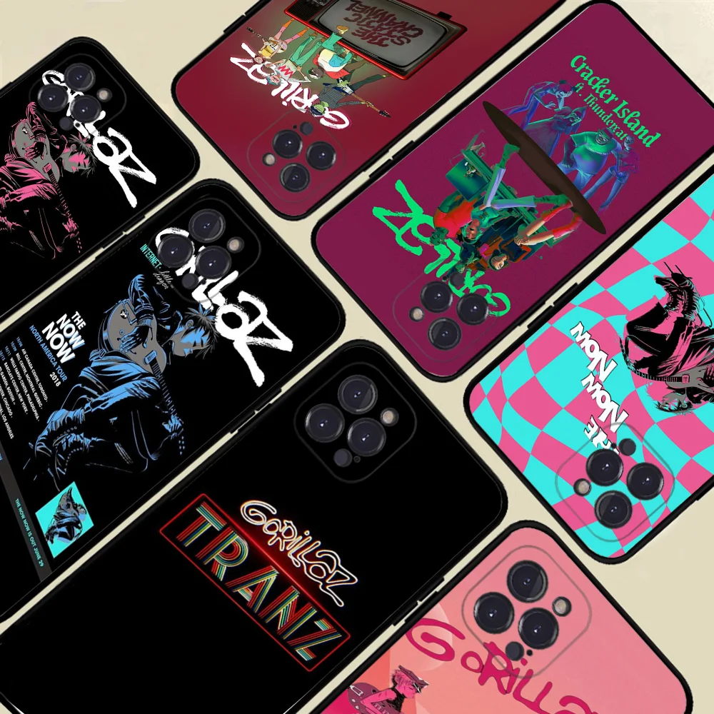 

G-Gorillaz T-The N-Now N-Now Animal Phone Case For IPhone 16 15 8 7 6 6S Plus X SE XR XS 14 11 12 13 Mini Pro Max Mobile Case