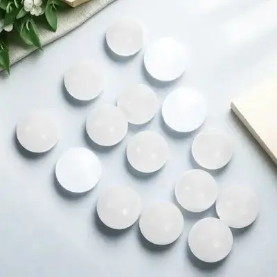 

12Pcs Mini Table Foosball Balls Glossy White Soccer Replacement Table Football Accessories Parts Foosball Balls