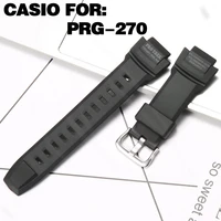 Accesorios de reloj para Casio Protrek PRG-270 Prg270, correa deportiva resistente al agua para hombre, correa de reloj de goma de resina