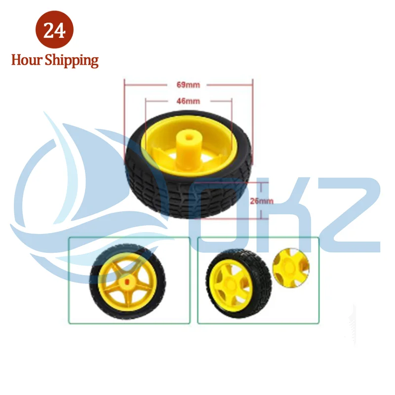 DC Electric Motor DC 3-6V Single wheel plus single motor (not including a complete set of cars