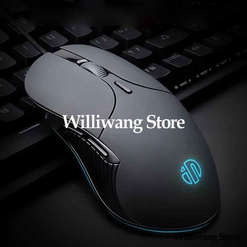 NEW Original PB1 Silent Wired Mouse Game Esports Office Desktop Computer Laptop Mechanical Only 8800dpi