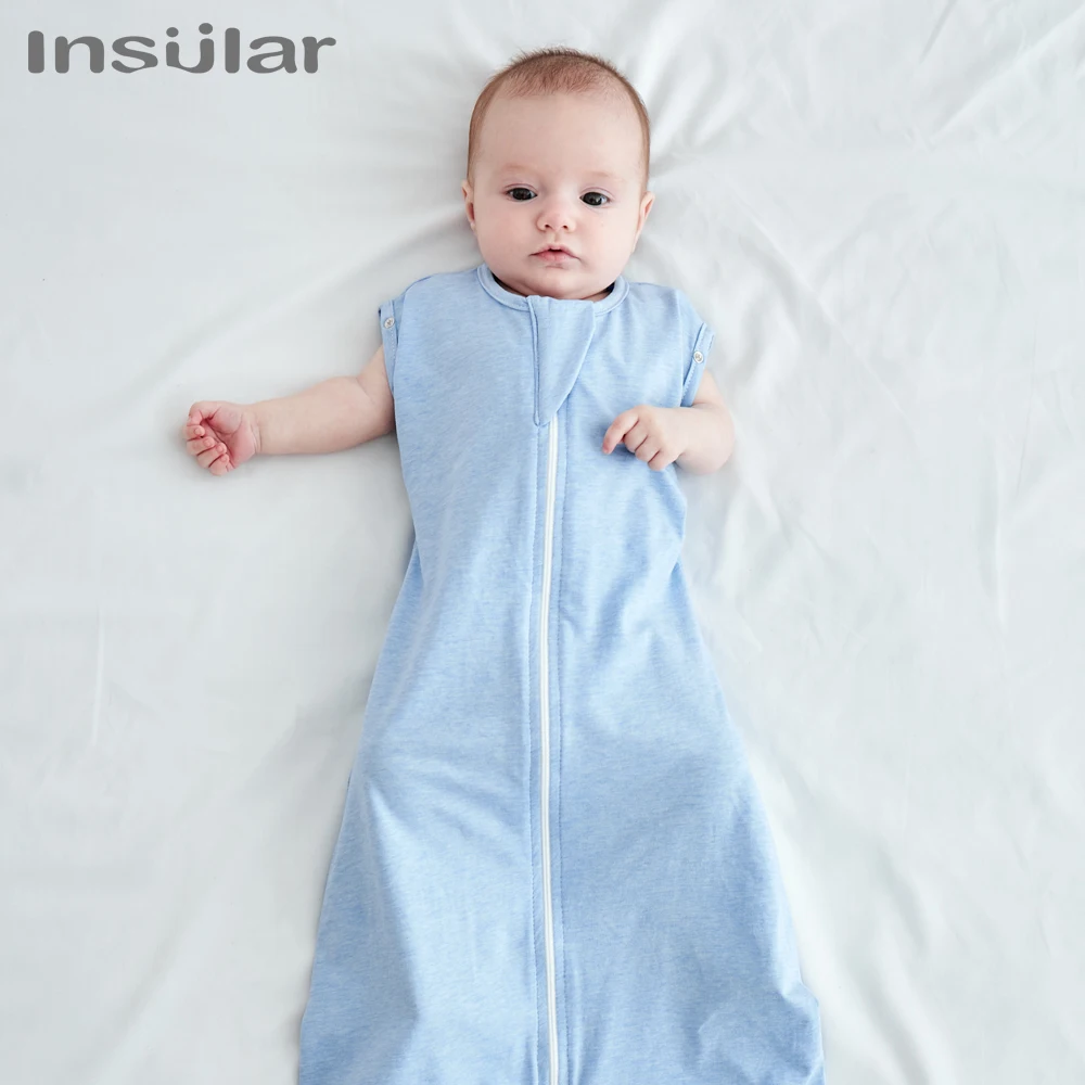 Newborn Baby Sleeping Bag 0-9 Months Newborn Cocoon Cotton Baby Raised Hand Anti-shock Swaddle Sleep Sacks Boys Girls Sleepwear