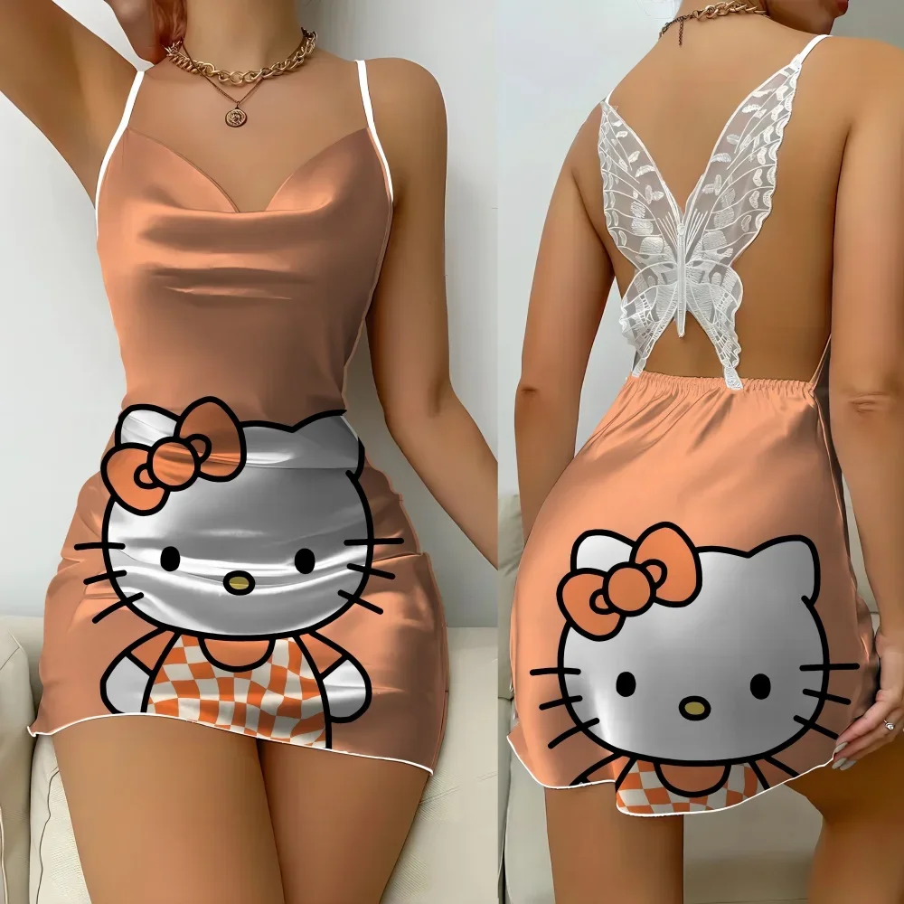 

New in Women's Sleepwear for Women and Sexy Night Dress Free Sexy Nightgown Luxury Skirt Erotic Pajamas Woman Summer Offers 2024