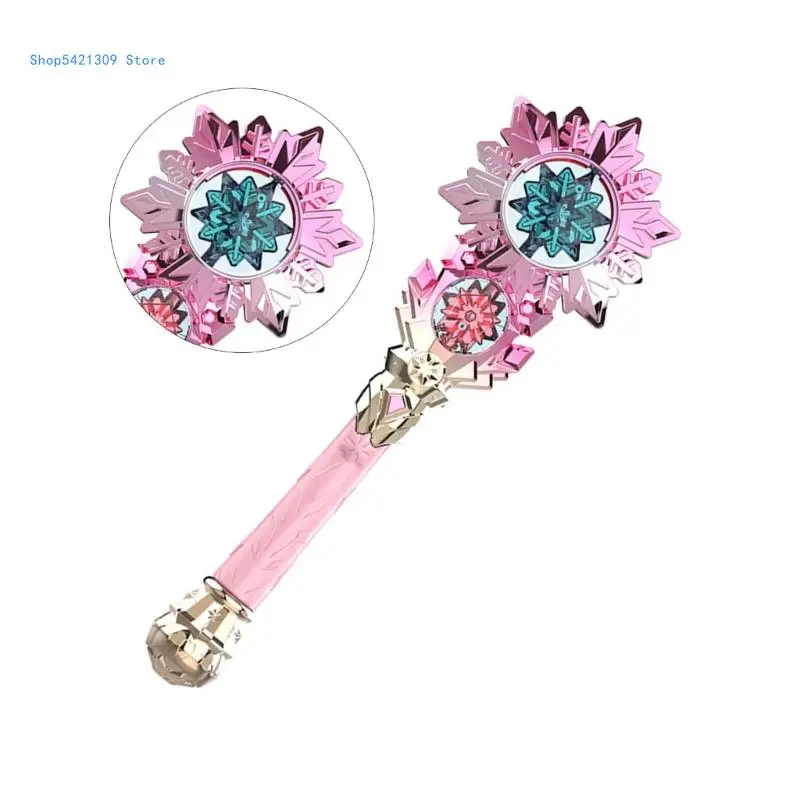 LED Light Up Wand Handheld Fairy Toy Birthday Gift Glowing the Dark Girl Cosplay Costume Flashing Toy