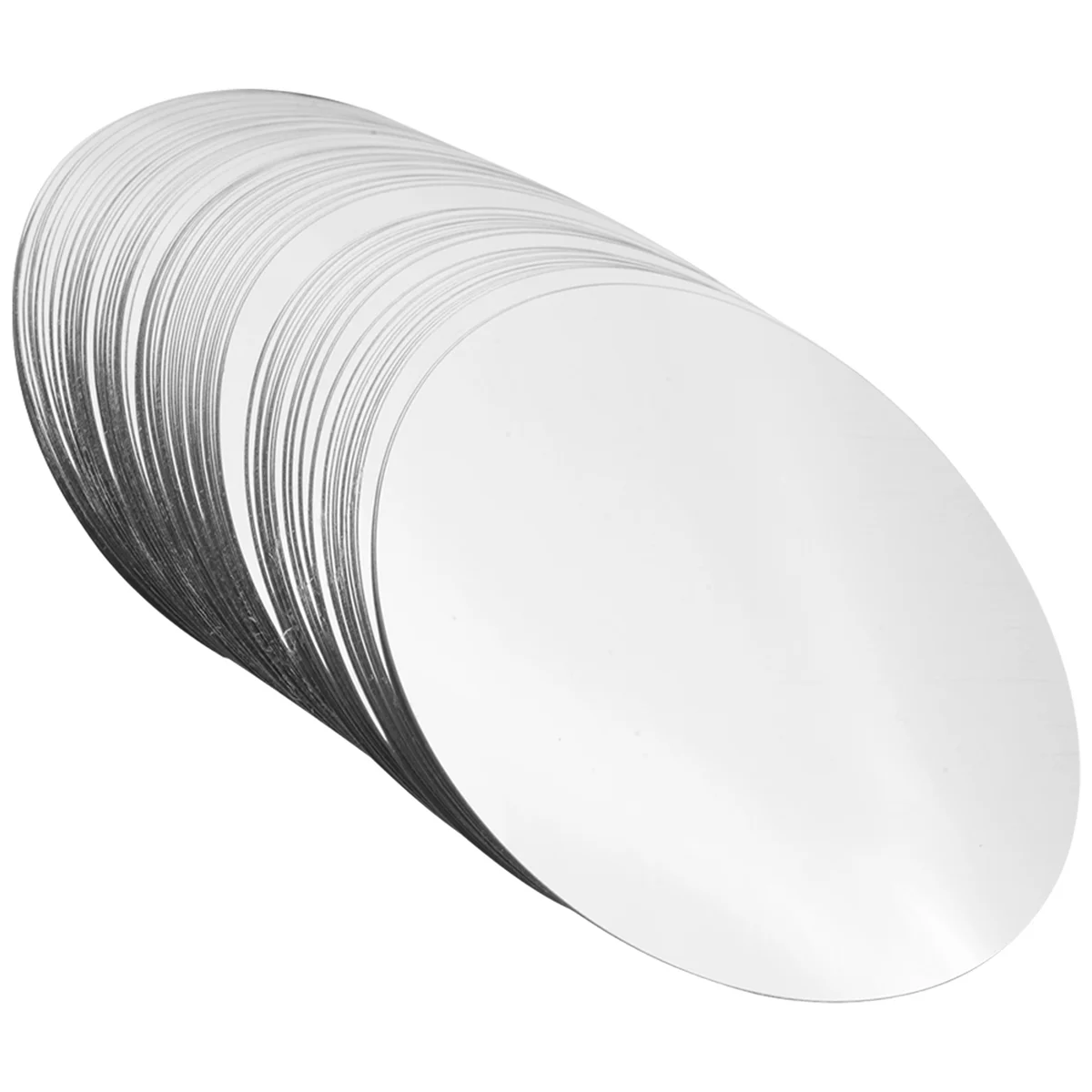 150 шт. 3-дюймовые серебряные диски для наливания вина, защита от капель, носик для наливания вина, тонкий ломтик SQ