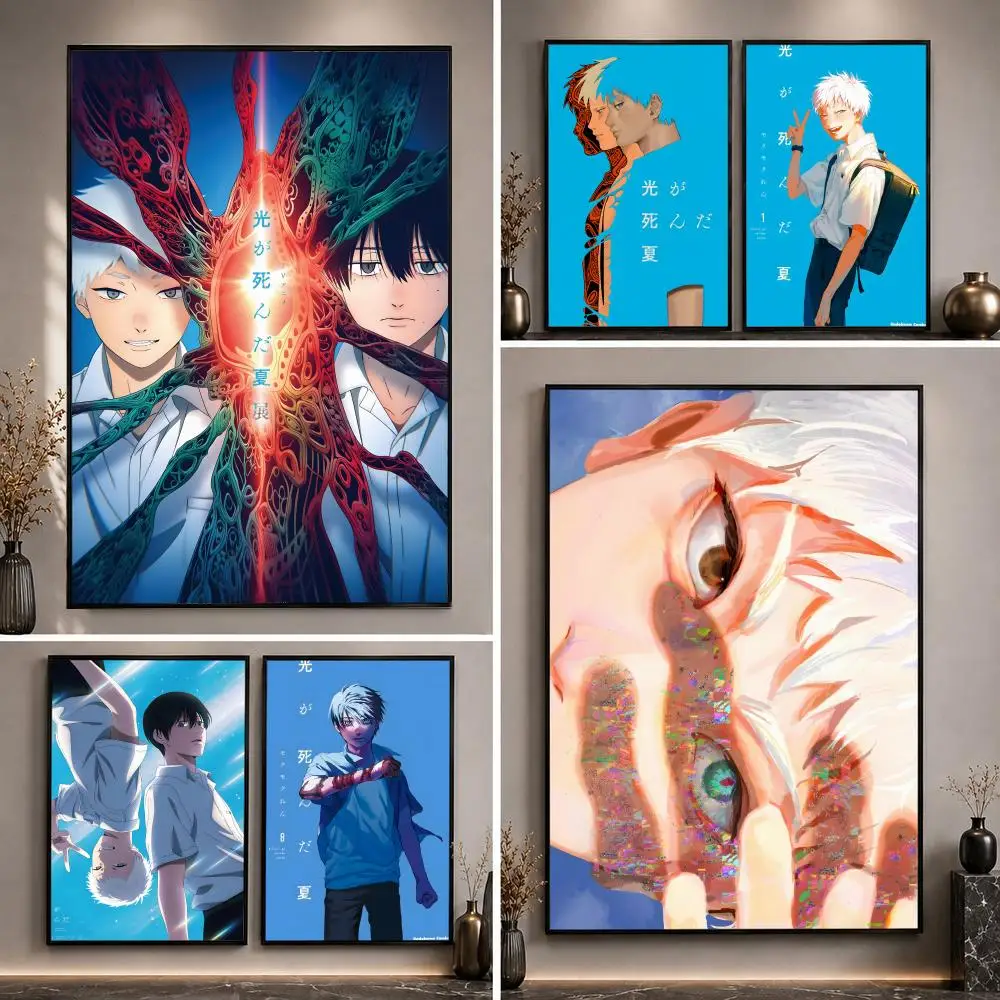 The S-Summer H-Hikaru D-Died Poster High-Definition Waterproof Eco-Friendly Non-fading For Kitchen Bathroom Wall Bedroom Decor