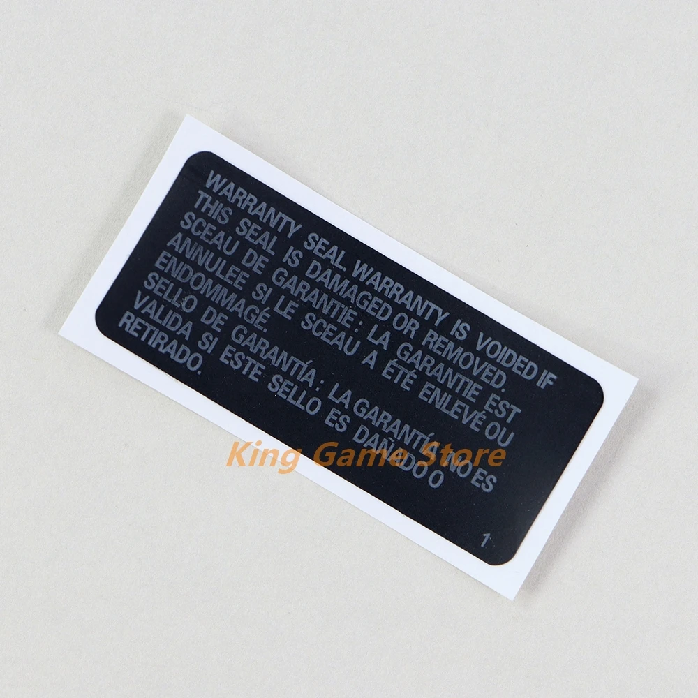 Autocollant d'étiquette de sceau de sécurité pour coque de boîtier hôte, sceaux de garantie PS3, remplacement, 15 pièces