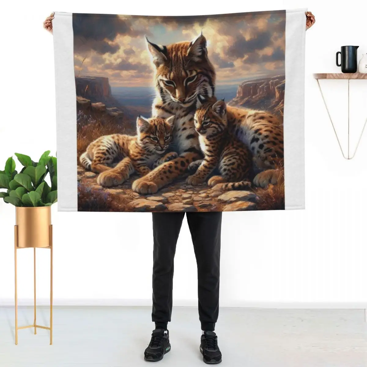 

A Mother's Love Throw Blanket Spring Fall Cozy Throw Blanket for Couch