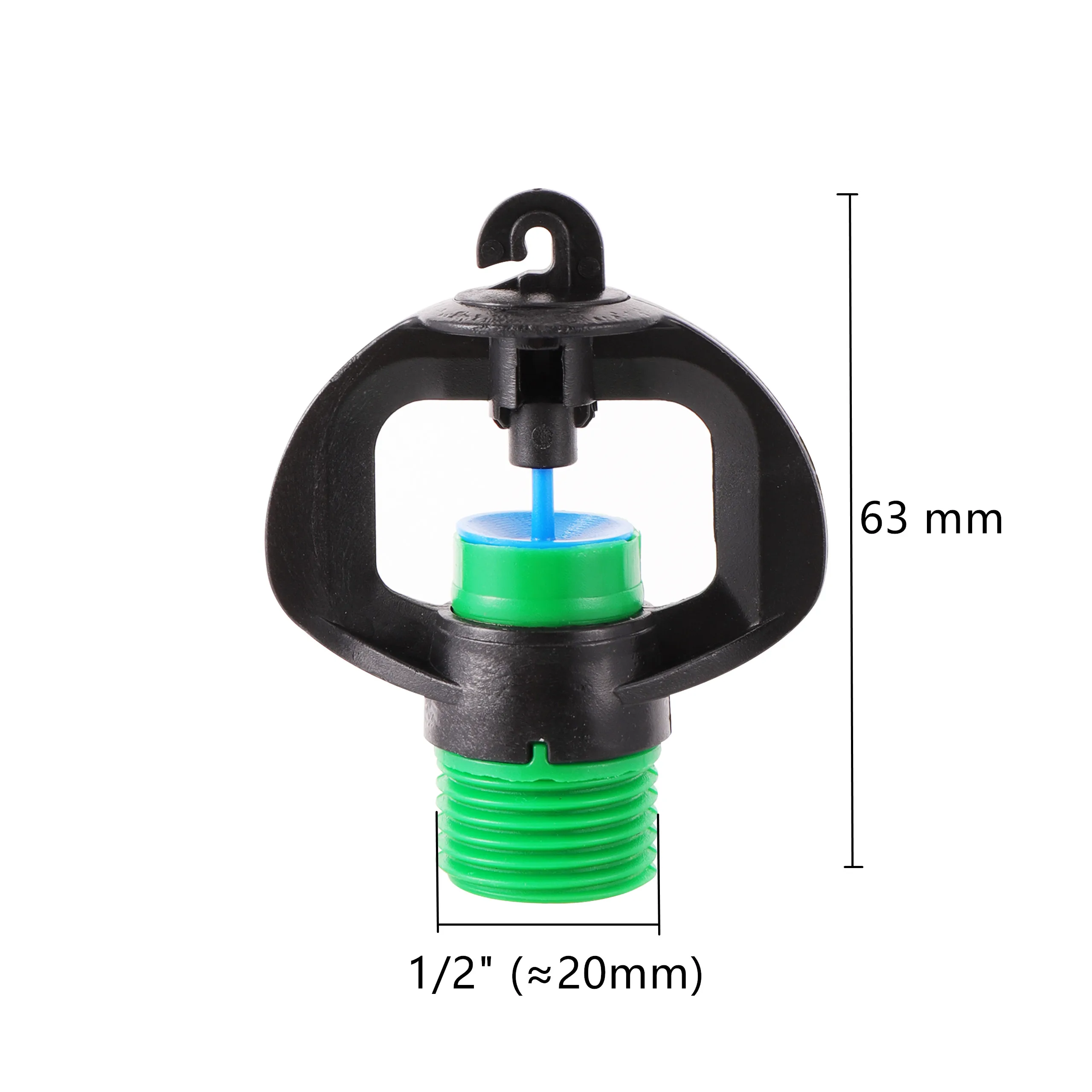 5 Pcs Garden Micro Watering Sprinklers 1/2