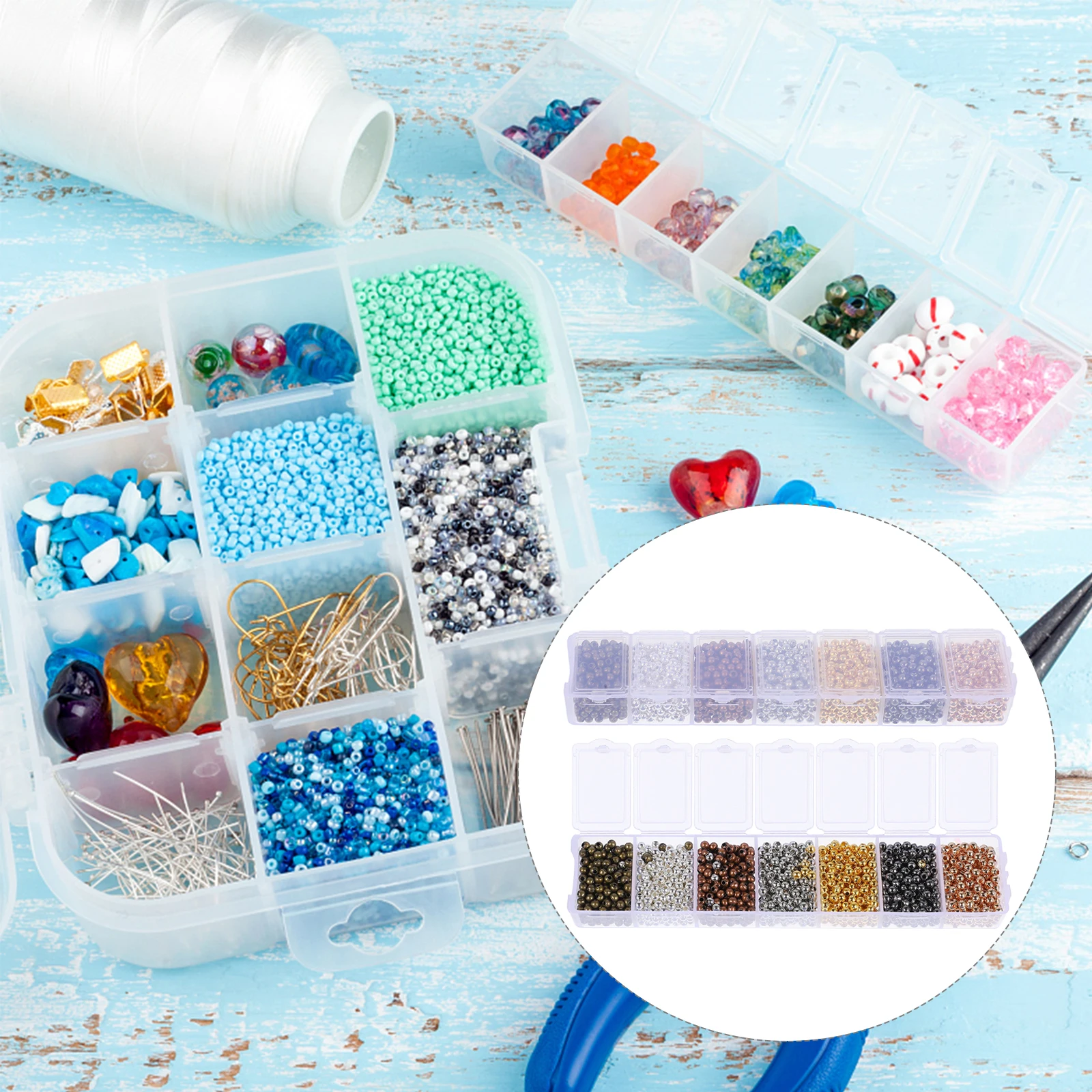 

Iron Bead Electroplating Round Necklace DIY Decor Supply Kit Jewelry Making Earrings Parts Beads Craft Decorations H made