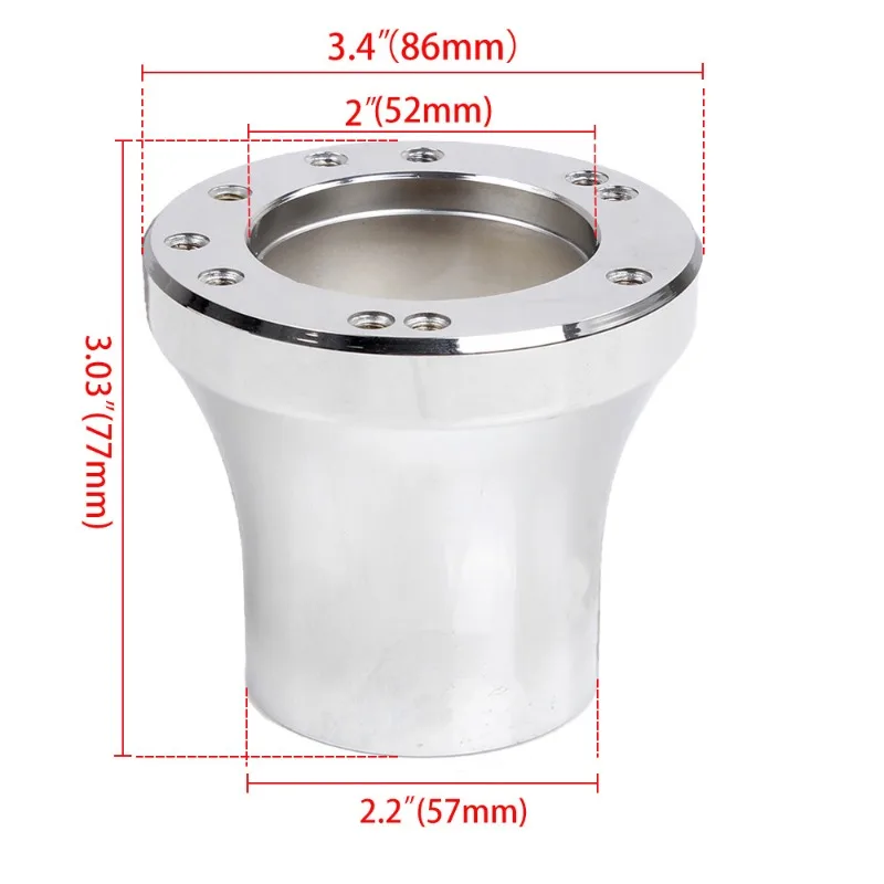 Car Modification Accessories for Golf Cart Steering Wheel Adapter Club Car DS Steering Wheel Base
