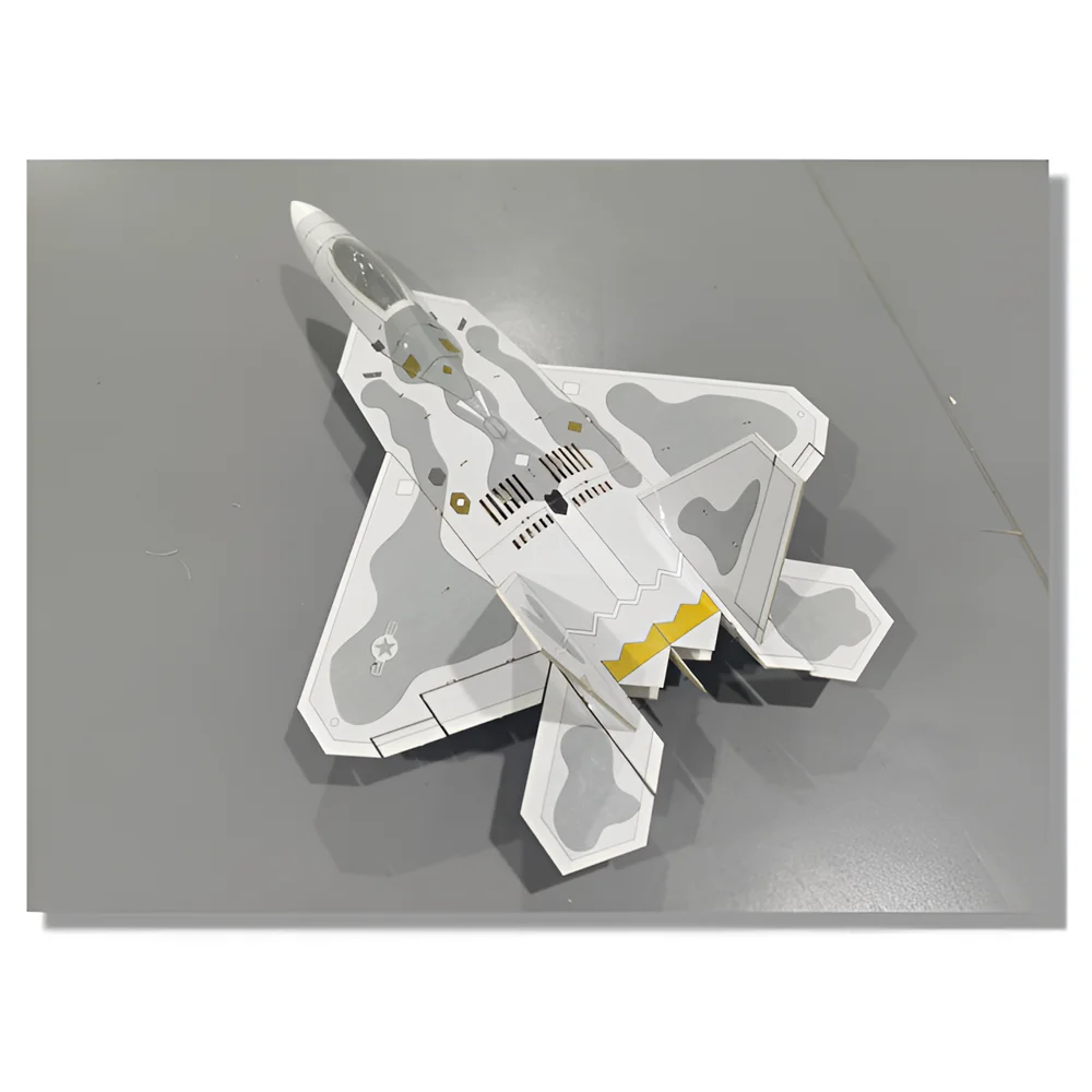 RC Jet Plane 30mm EDF F22 Raptor Mini avión eléctrico modelo de ensamblaje DIY