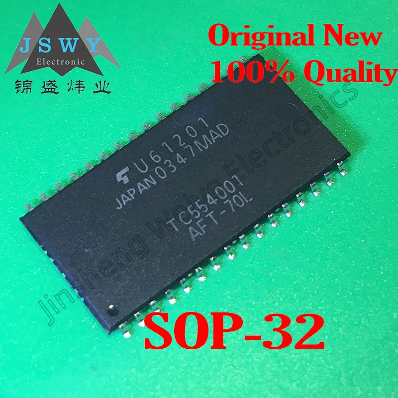 

1~100PCS TC554001AF-70L TC554001AF SMT SOP-32 8-bit Static RAM Memory Chip Brand New Genuine Free Shipping IC