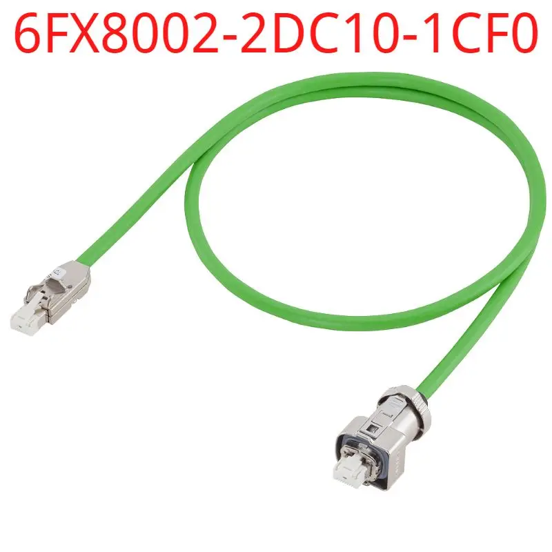 6FX8002-2DC10-1CF0 Brand new signal cable, pre-assembled type: 6FX8002-2DC10 DRIVE-CLiQ with 24 V Connector RJ45 IP20 on module