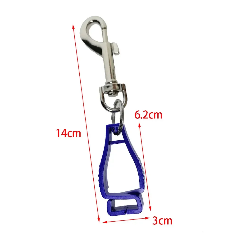 Climbing Camping Kayak Diving Golf Fishing Anti-lost Hat Glove Towel Snap Clip Holder For Outdoor Rock