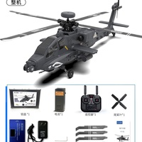 New 1:32 Yxznrc F11s Apache armed Remote Control Electric Intelligence Helicopter Modelsimulator Handle Control Boys Toys Gifts