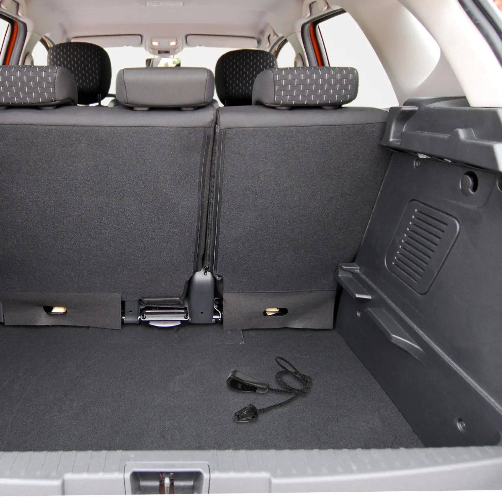 3Pcs Trunk Organizer Straps High Elastic Rear Cargo Partition String Car Luggage Compartment Suspension Cord Car Boot Shelf