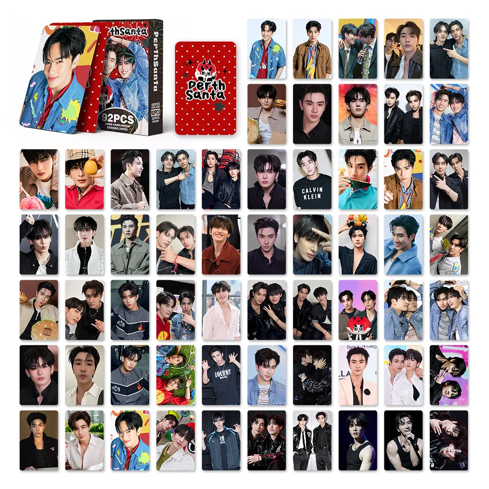 92pcs/set PerthSanta lomo Star Photocards Stickers Photo Lomo Cards Fans Collection Printed Cards