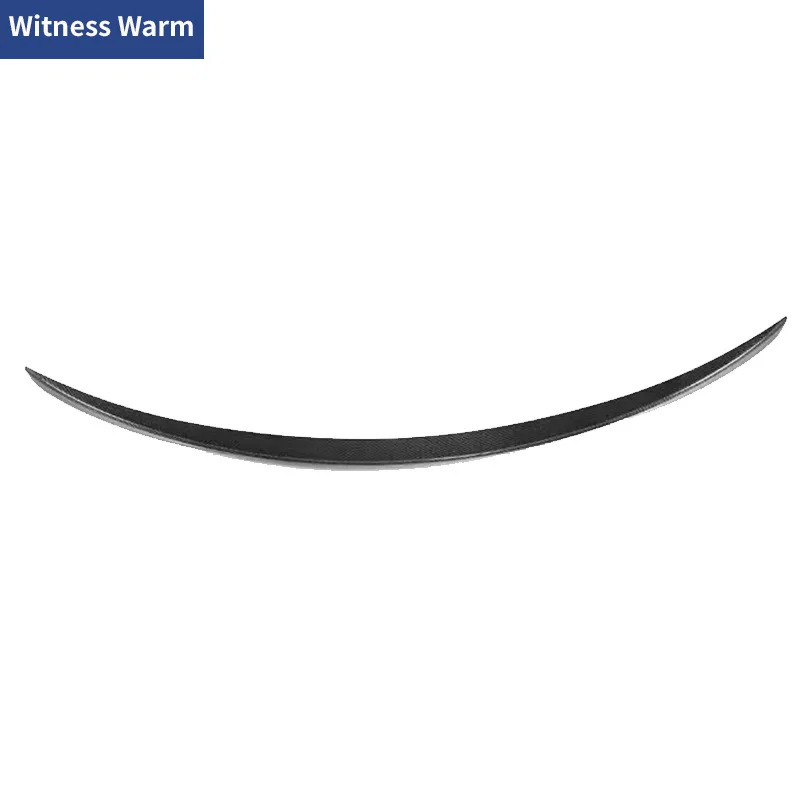 Car Rear Trunk  Lip Wing Spoiler For Mercedes-Benz S Class W217 C217 2 Door 2015-2020 Rear Wing Carbon Fiber