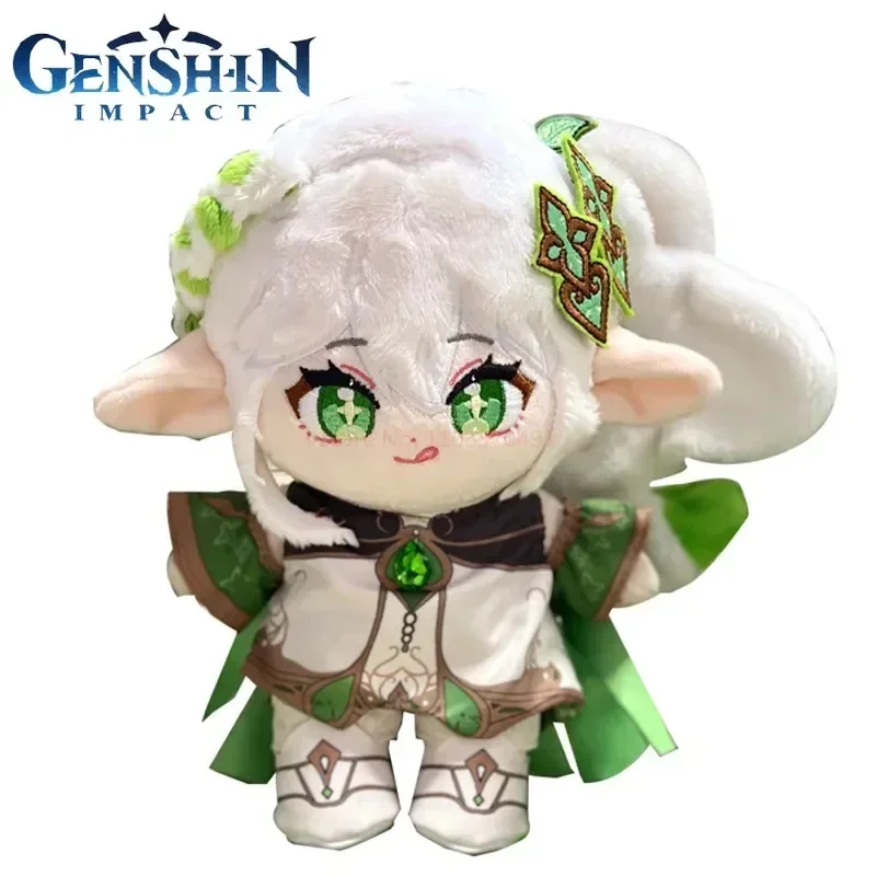 Genshin Impact Nahida Plush Doll Cute Anime Game Cosplay Soft Stuffed Plushie Cartoon Dress Up Clothing Mascot Toy Christmas Gif