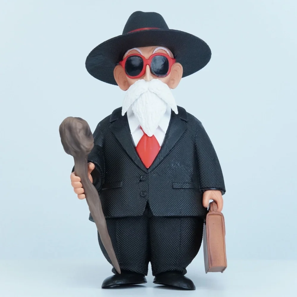 

Anime Dragon Ball Master Roshi Suit PVC Action Figure Collectible Model Doll Toy 16CM