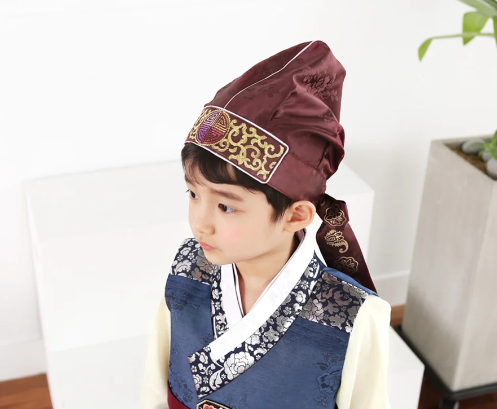 Children's Hats Imported From South Korea Korean Costume Hats Boys' Hats Large Activity Machines Performance Clothing