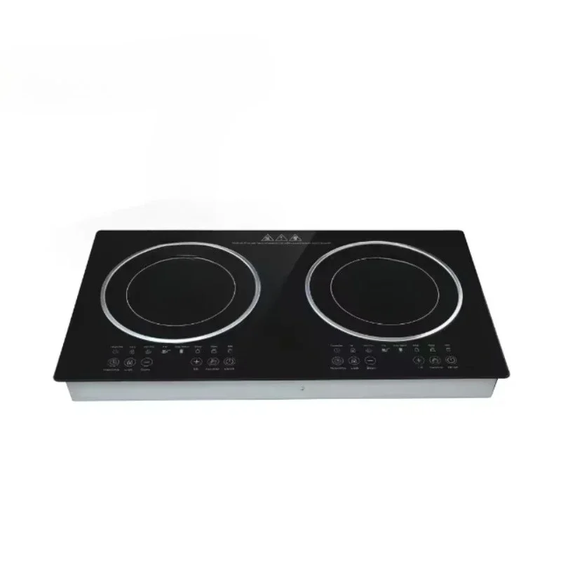 Burner with built-in induction cooker with ceramic stove for home kitchen cooking range