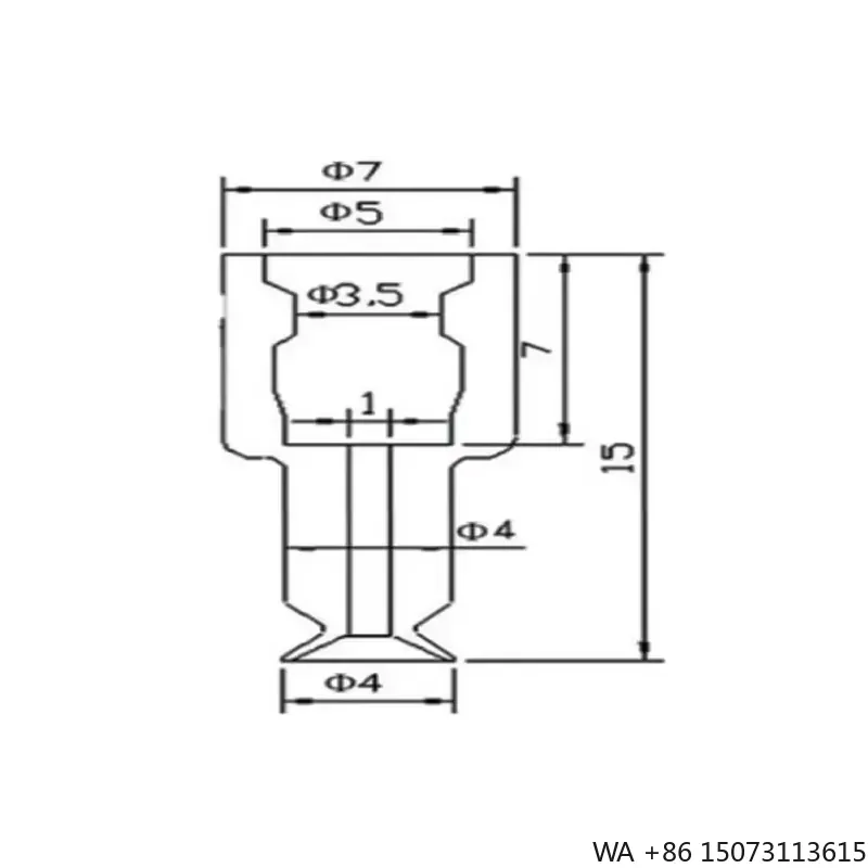 ZPL-03N SMT Production Line Anti-static Silicon Free Suction Nozzle Customizable Size Global Authoritative Testing