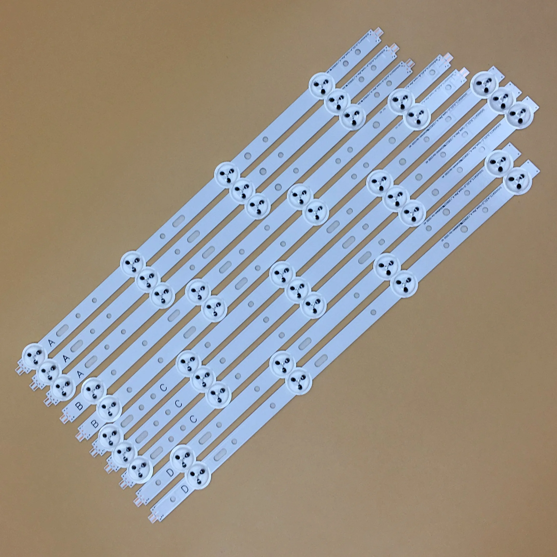 LED Backlight Strip For 40PFL3078K/12 40PFL3078T/12 40PFL3107H/12 40PFL3107H/60 Bars SVS400A79_4LED_A B C D-TYPE_Rev.1 Array