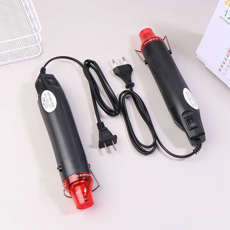 220/110V Hot Air Gun DIY Tool Heat Electric Power Tool Mini 300W Soldering Temperature Crafts Blower With Supporting Seat Shrink