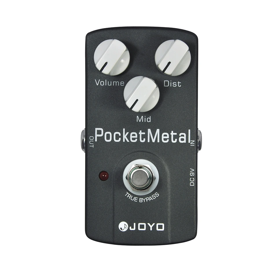 

JOYO JF-35 Pocket Metal Distortion Electric Guitar Effect Pedal Drive Mid Tone True Bypass