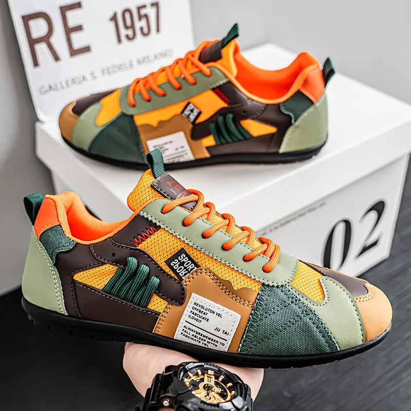 

Men Sneakers Mesh Casual Shoes High Quality Comfortable Outdoor Flats Lightweight Male Running Shoes Lace-up Plus Size Men Shoes