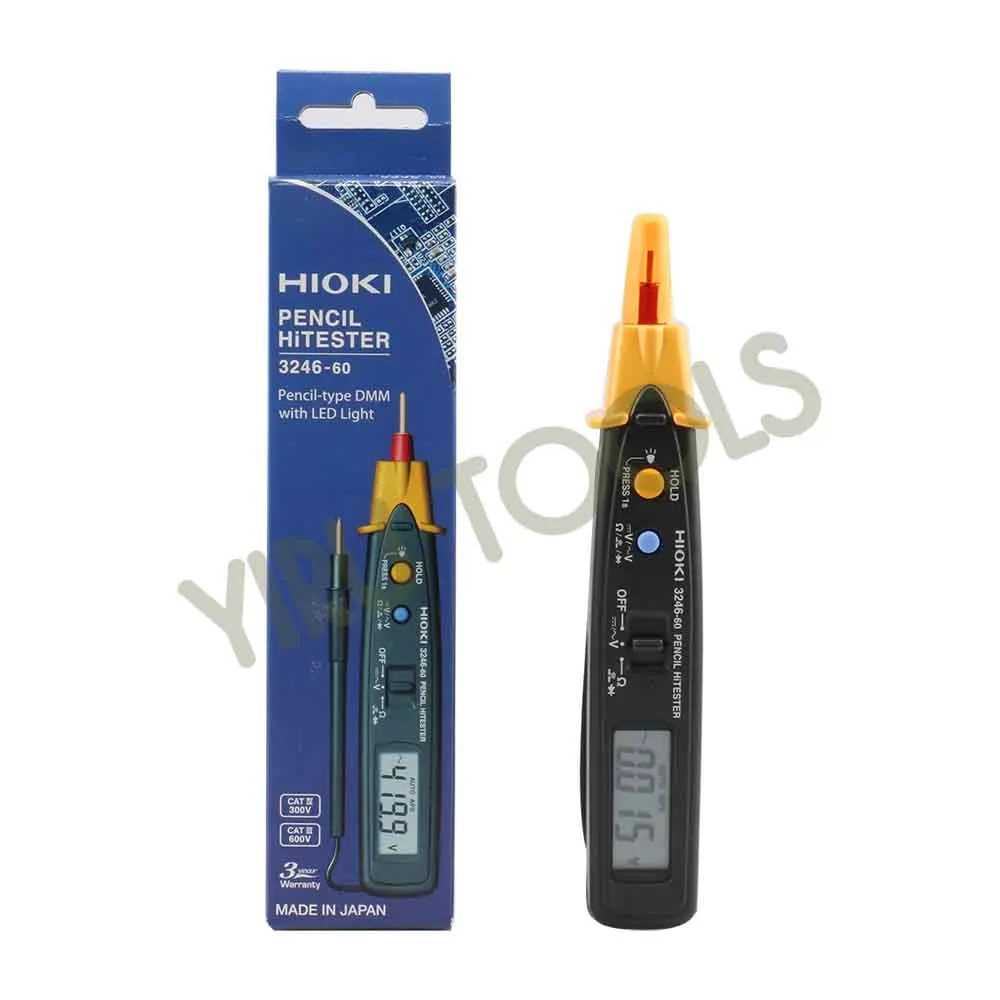 HIOKI 3246-60 PENCIL HiTESTER Pencil-style Pocket Digital Multimeter