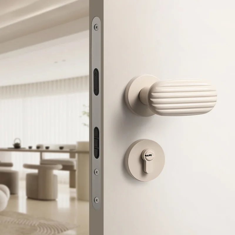 cream-style-bedroom-door-lock-kitchen-bathroom-door-lock-white-handle-magnetic-silent-lock-body-hinge-door-stopper-set