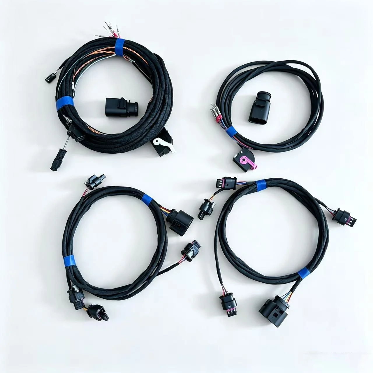 For VW Golf 7 Sagitar Jetta MK7 Tiguan MK2 T-roc Tayron Upgrade Rear and Front 8K OPS Reverse Radar Wires Cable