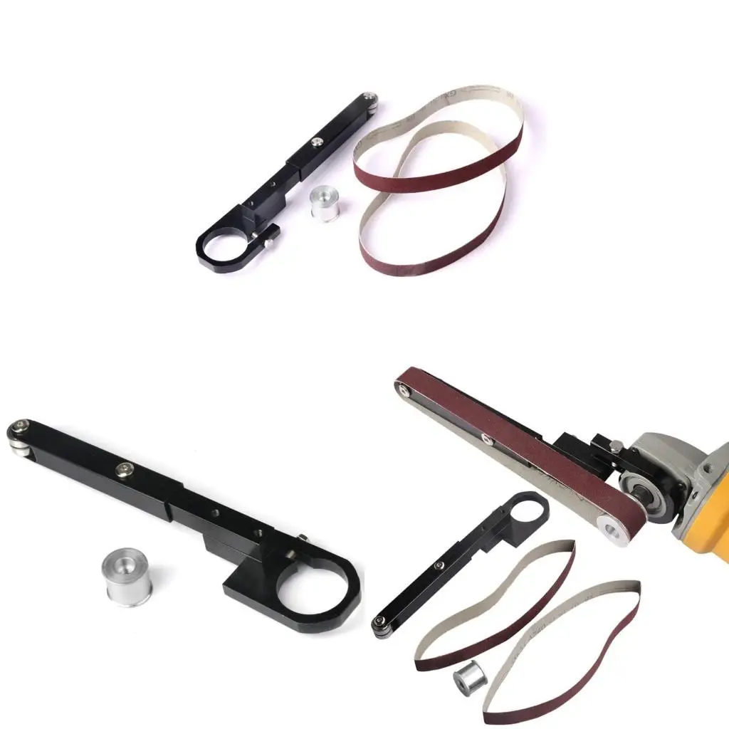 

Air Belt Sander Attachment Sander Sanding Belt Adapter Pipe Belt Sander Modified Sand Belt Machine Electric Belt Grinder