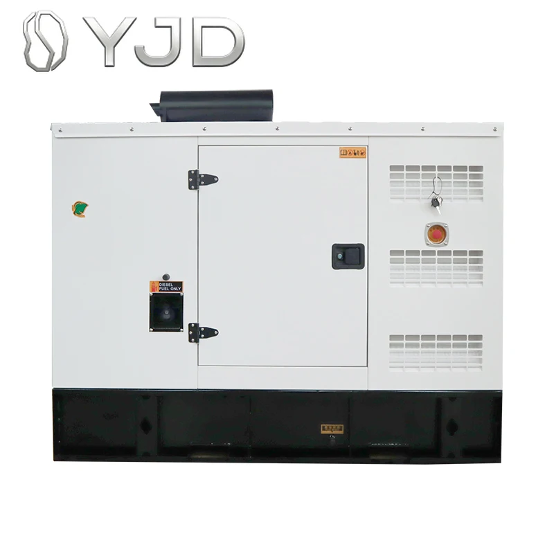 Automatic Voltage Regulation 30~100 kW Compact Size Silent Type Diesel Genset for Engine 24V DC Electric Start 8-10 Hours