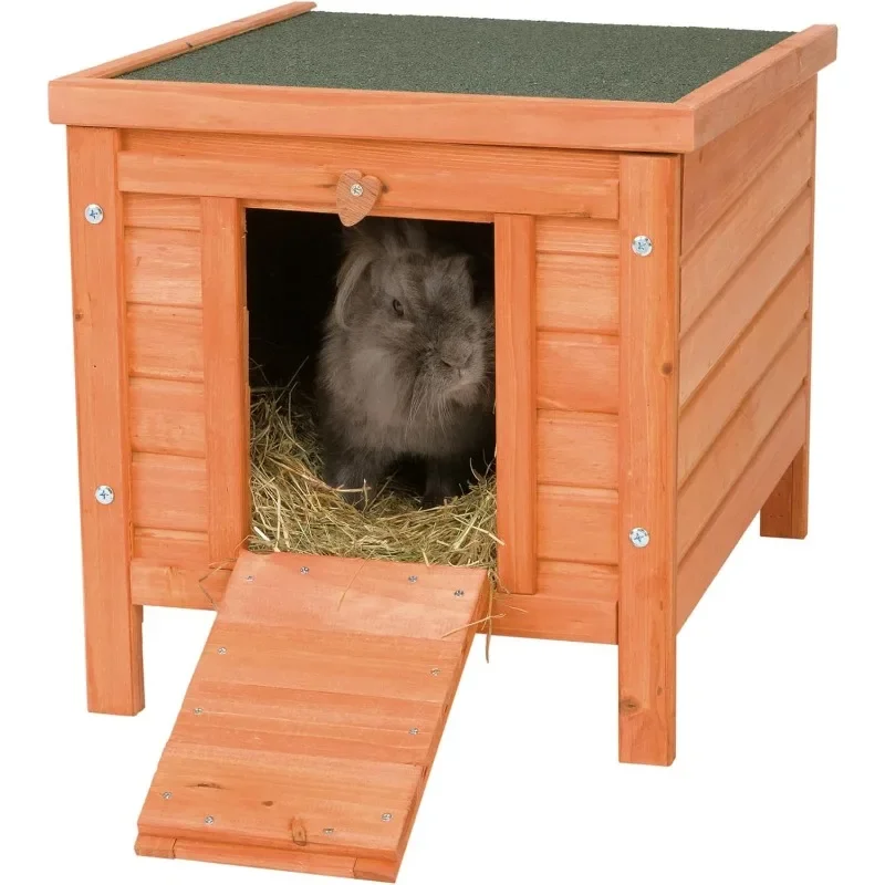 

Кролики, кролики, морских свинок, Brownbr Authentic. Маленький домик для домашних животных, устойчивый к атмосферным воздействиям дом для домашних животных, идеально подходит для кошек, деревянный на открытом воздухе