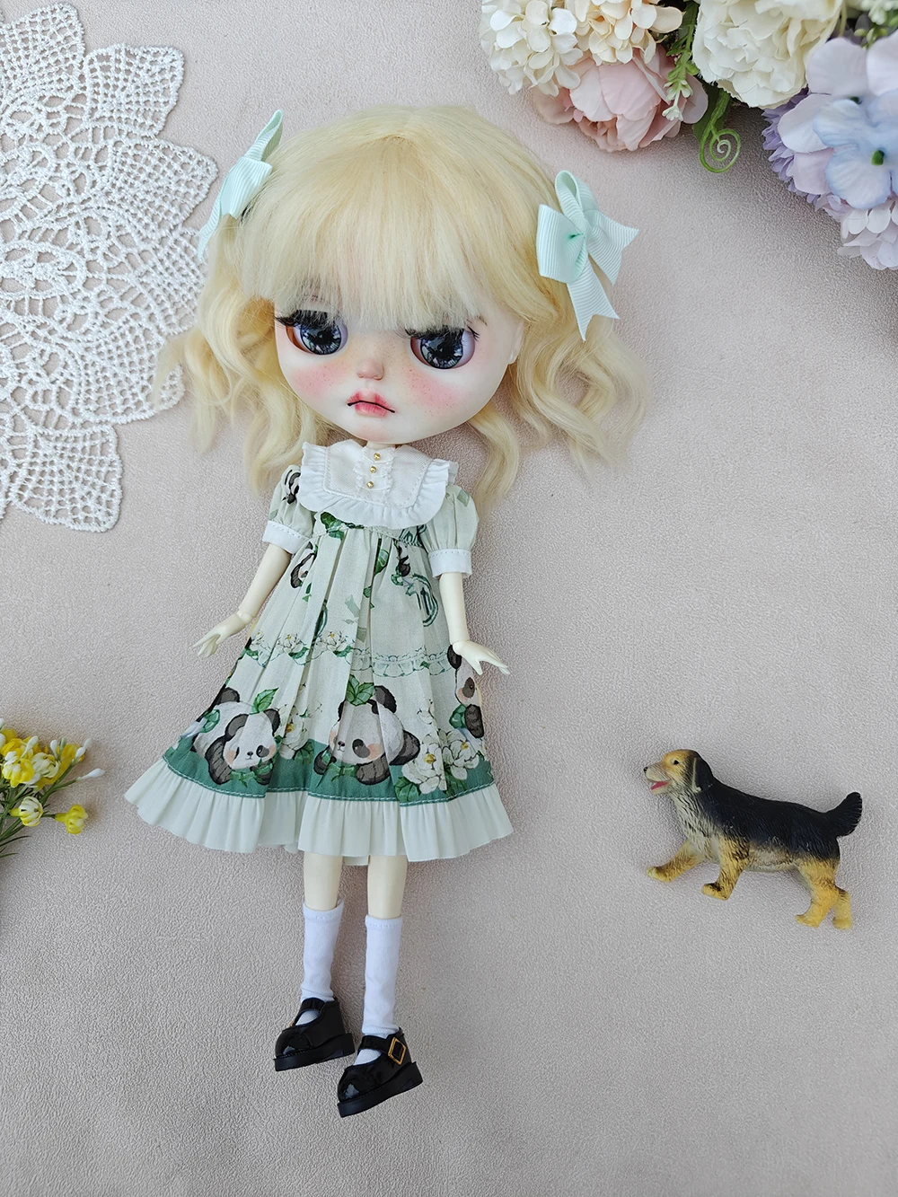 

Одежда для куклы blythe, комплект платья для куклы blythe ob22 ob24 azone, платье ручной работы 28-30 см, одежда для кукол, аксессуары для кукол