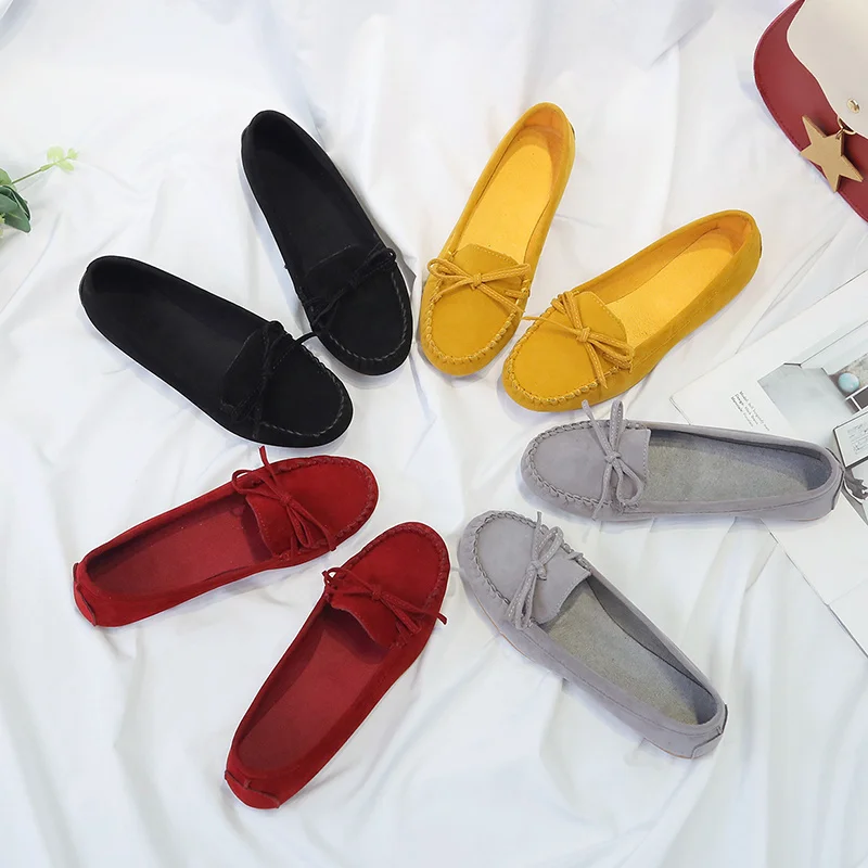 Women Flats Shoes  Loafers Candy Color Slip on Flat Shoes Ballet Flats Comfortable Ladies Shoe Zapatos Mujer 2024