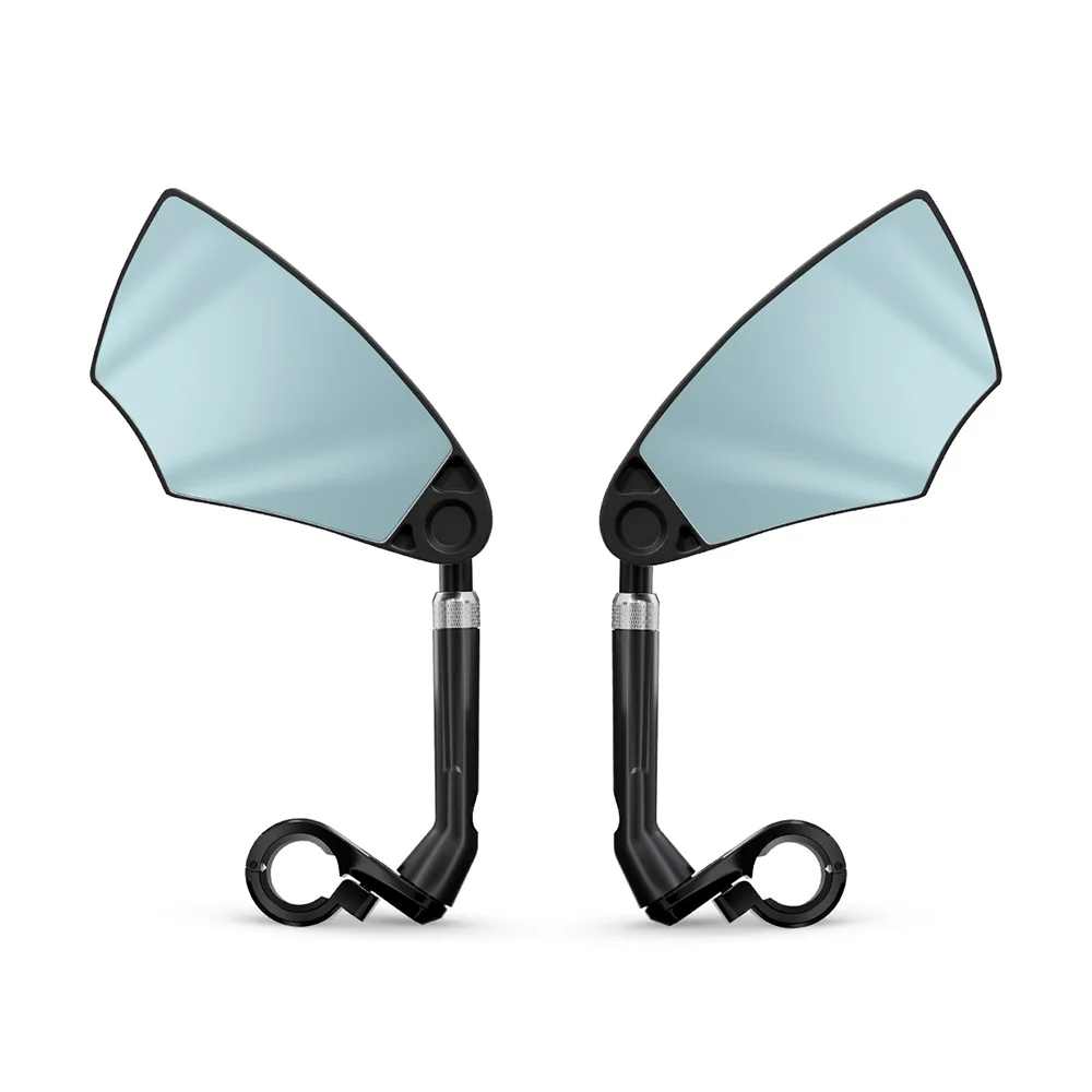 AliExpress West Biking WEST BIKING Anti-Glare Bicycle Rearview Mirror Adjustable Flexible 360 Wide Angle MTB E-Bike Electric Scooter HD Rearview Mirror