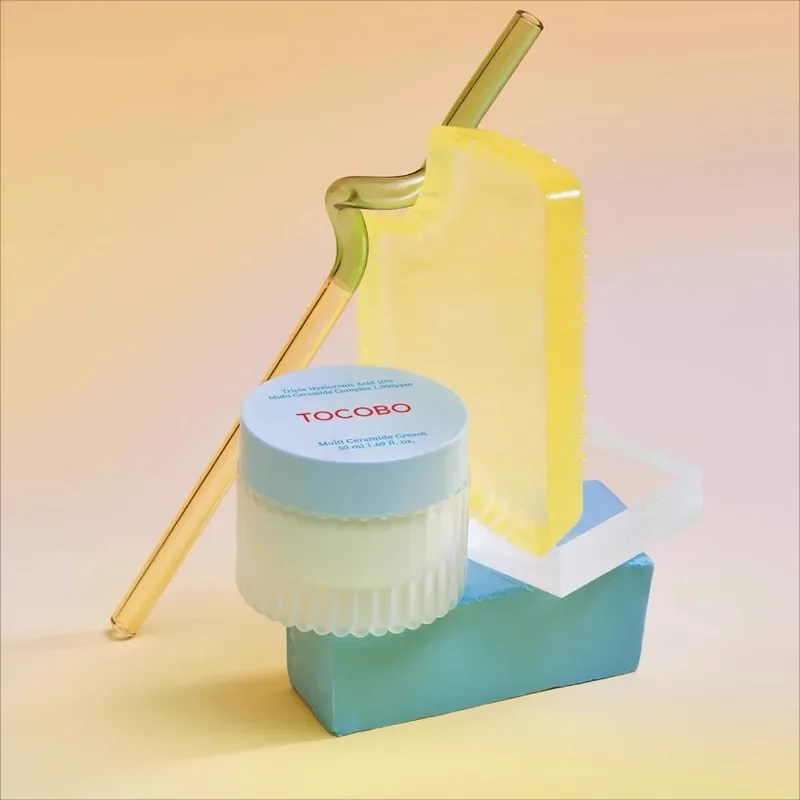 

Original Korea Skin Care TOCOBO Ice Cream Face Cream 50ml Multiple Ceramides Repair Cream Hyaluronic Acid Moisturizing Beauty