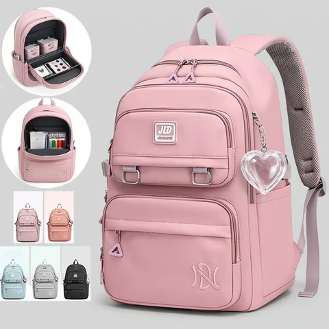 Backpack School Bag Girl Back Pack For Children Kid Child Teenager Female Class Schoolbag Primary Women Bagpack Teen Bookbag Kit