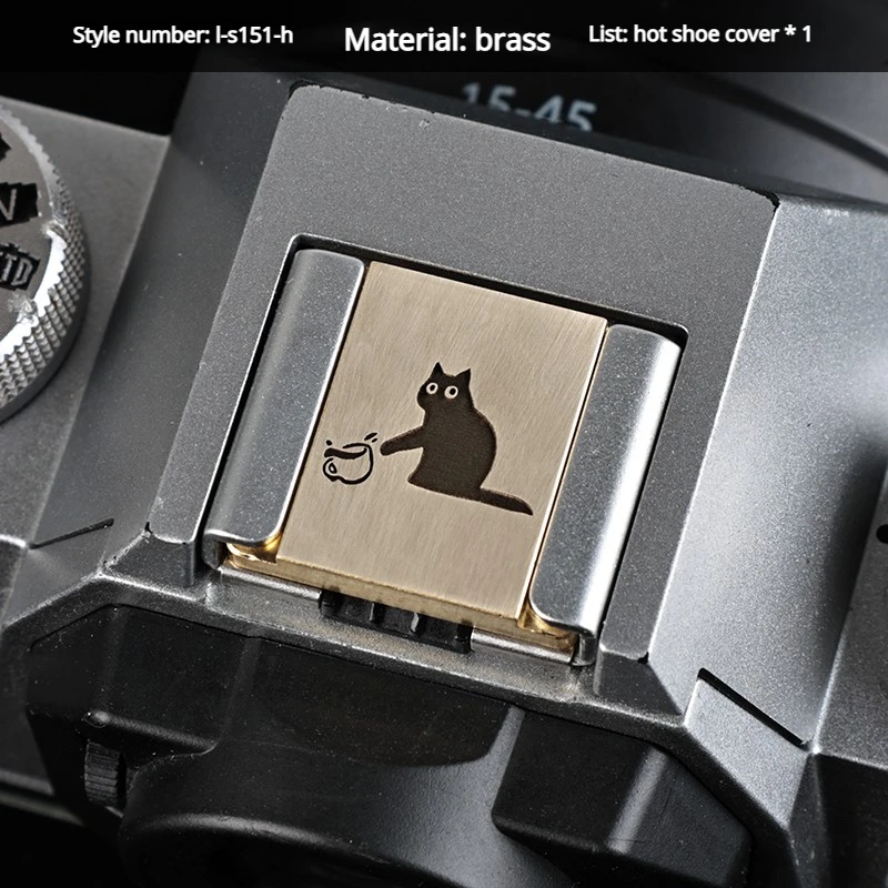 Reine Kupfer-Kamerabodenabdeckung, passend für Fuji XT30II XS20 XS10 XPro3 X100VI, Zubehör für den Auslöserknopf von Spiegelloskameras – Detail 5