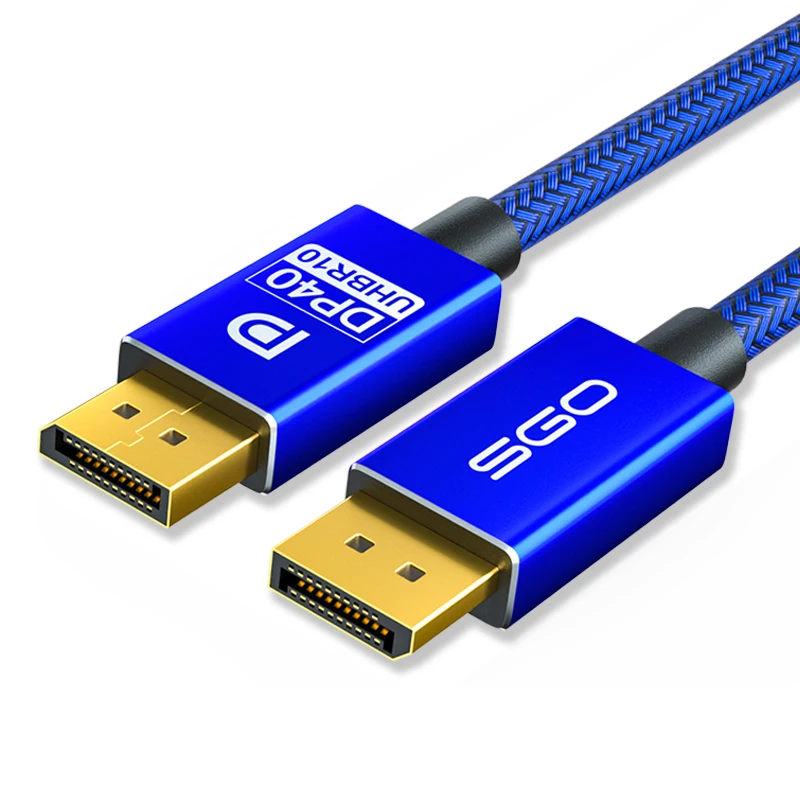DisplayPort Cable 2.1 [VESA Certified], DP 2.1 Cable [16K@60Hz, 8K@120Hz, 4K@240Hz 165Hz 144Hz] 77.4Gbps HDR, HDCP DP HD Cable