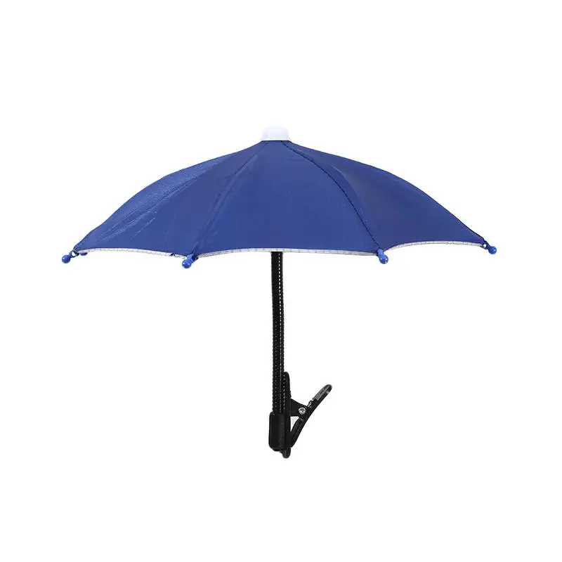 Biegsames Design Auto-Handy-Sonnenschutz Blendschutz mit Clip Handy-Regenschirm Verstellbare Rutschfeste Auto-Handyhalterung – Detail 35